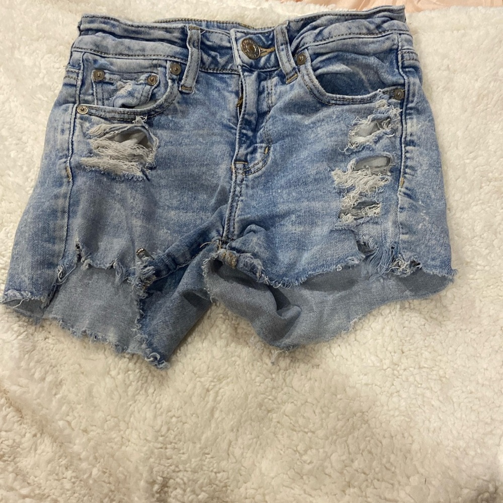 American eagle jean shorts